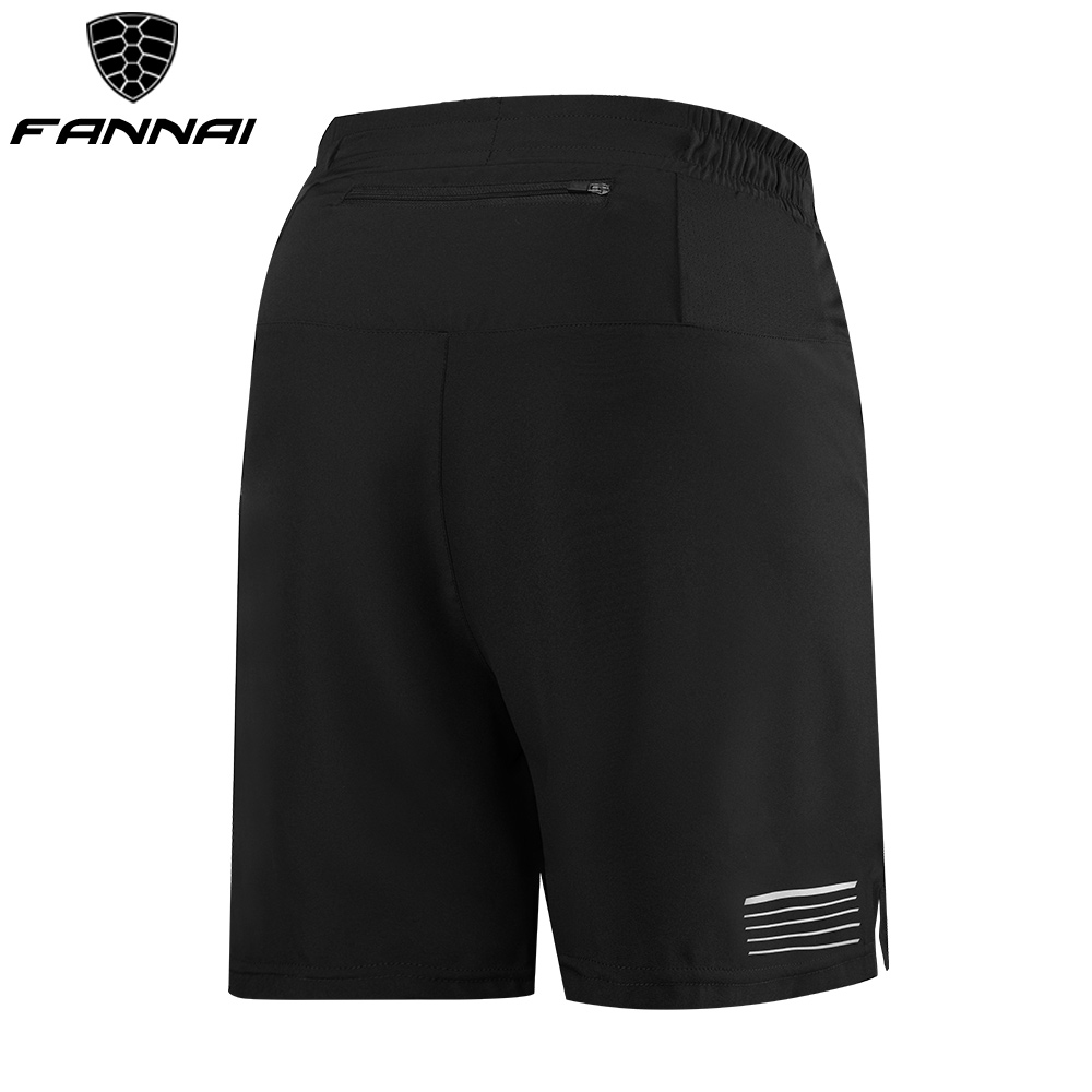 FANNAI Running shorts man gym Casual Sports Shorts Man Quick Dry Running Men Short Fitness Soccer Sportswear Training short: M