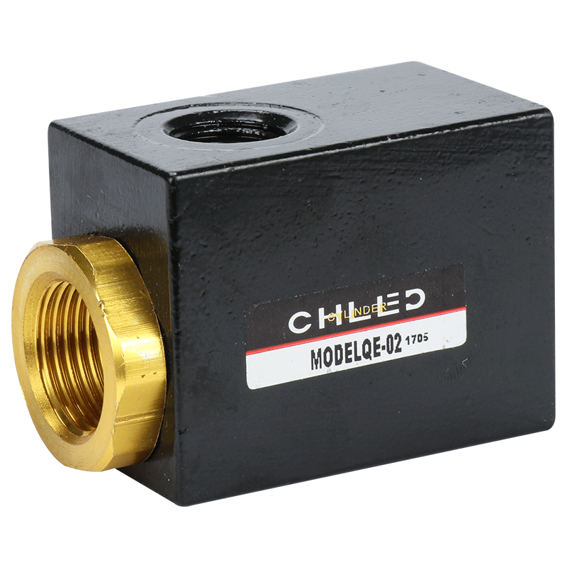 CHLED Pneumatic Air Quick Exhaust Valve Aluminum QE-01/02/03/04 quick exhaust valve quick exhaust valve pneumatic components