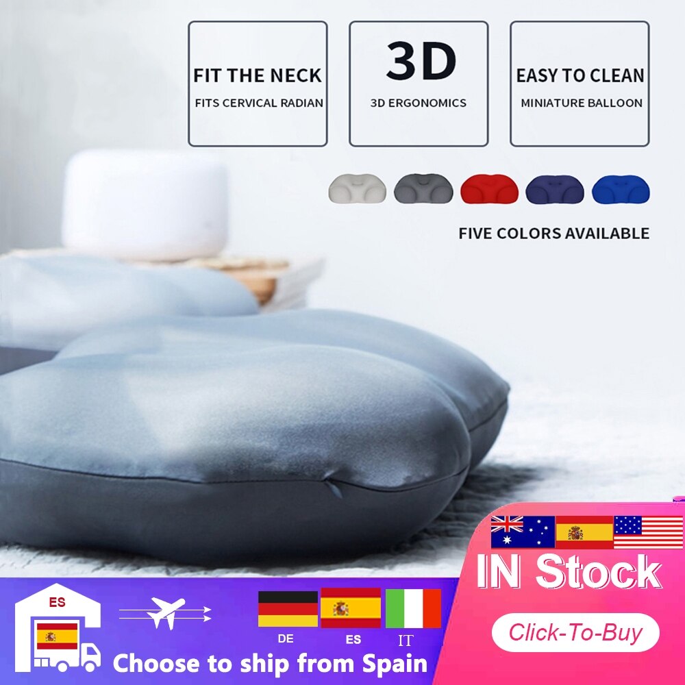 3d ortopediske puter ergonomiske reise nakkeputer hodestøtte puter puter for å sove fylle seng skum cervical