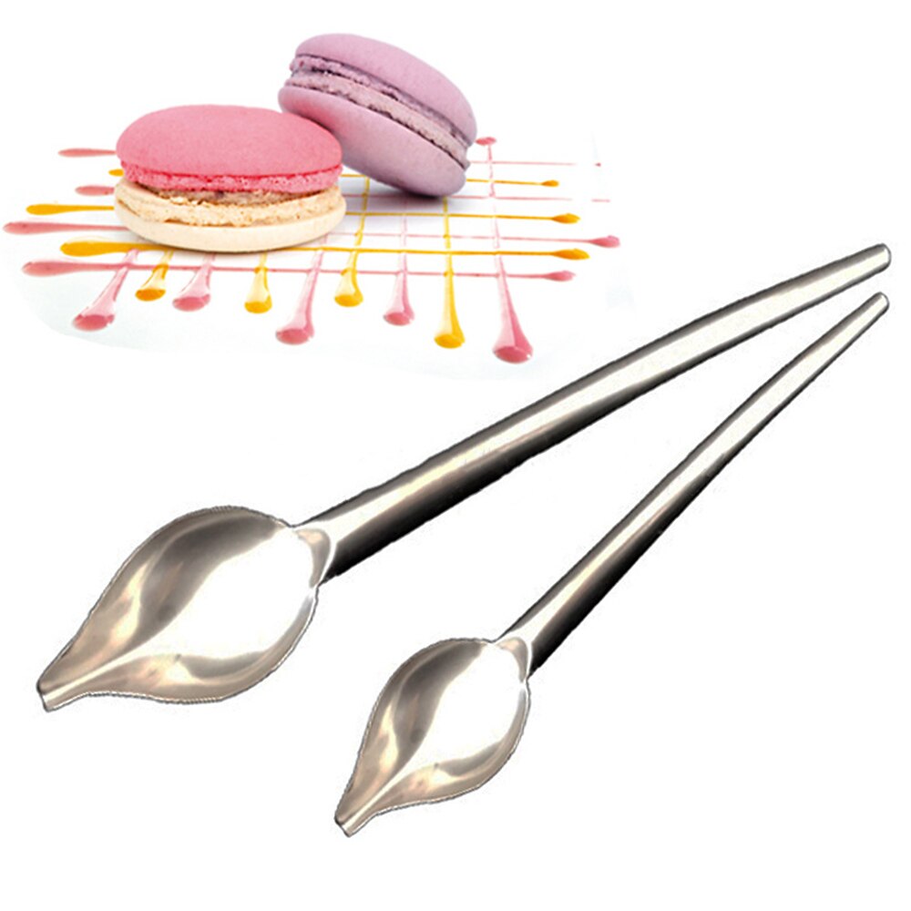 Decor Spoon Sushi Food Draw Drawing Tool Sauce Dessert Plate Dressing Dish Baking Accessories Cake Coffee Spoon Tool