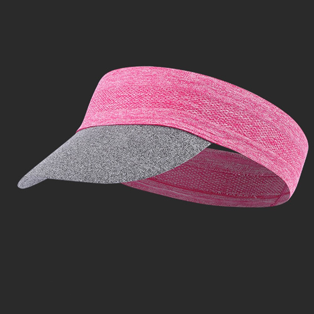 Ultralätt mjuk sommar tom topp hatt kvinnor män anti uv utomhussporter hopfällbar löpning camping pannband strand visir cap
