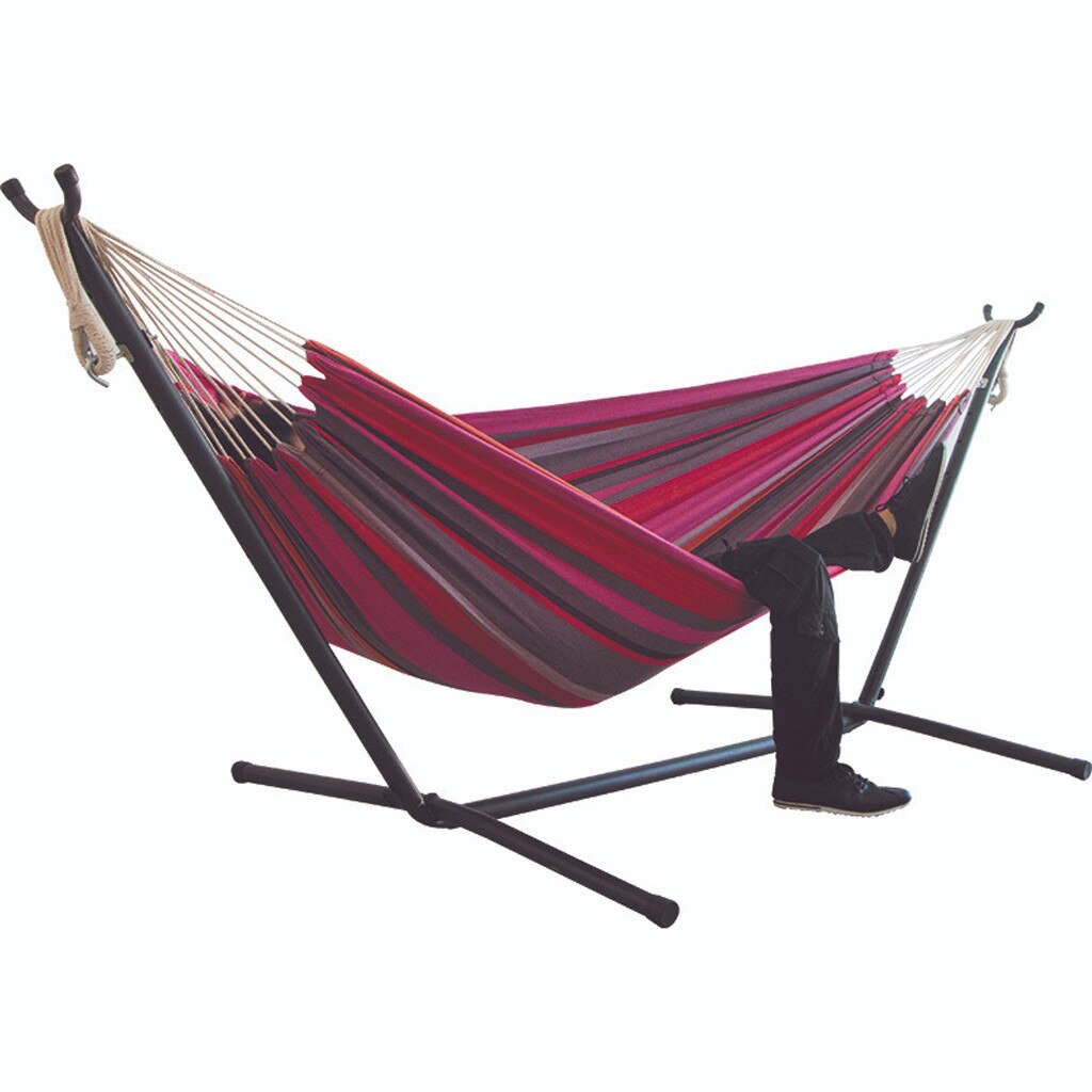 Silla colgante de rayas para patio, cómoda durabilidad para interiores, hamaca grande para silla colgante, hamaca gruesa de lona a rayas para cama: G