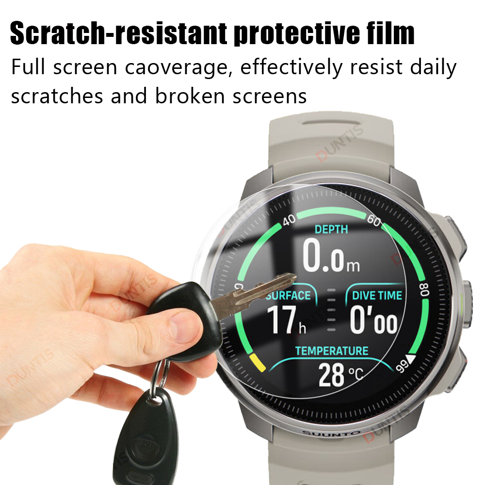 Película de vidro temperado 2.5d para suunto oceano hd protetor de tela para suunto oceano acessórios de vidro protetor anti-arranhões