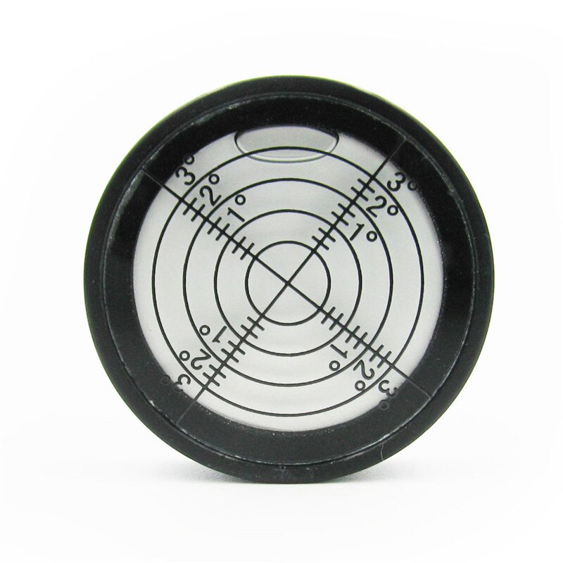 Haccury ronde universele waterpas met bubbels, waterpas met luidspreker, groen/wit, 40 x 10mm