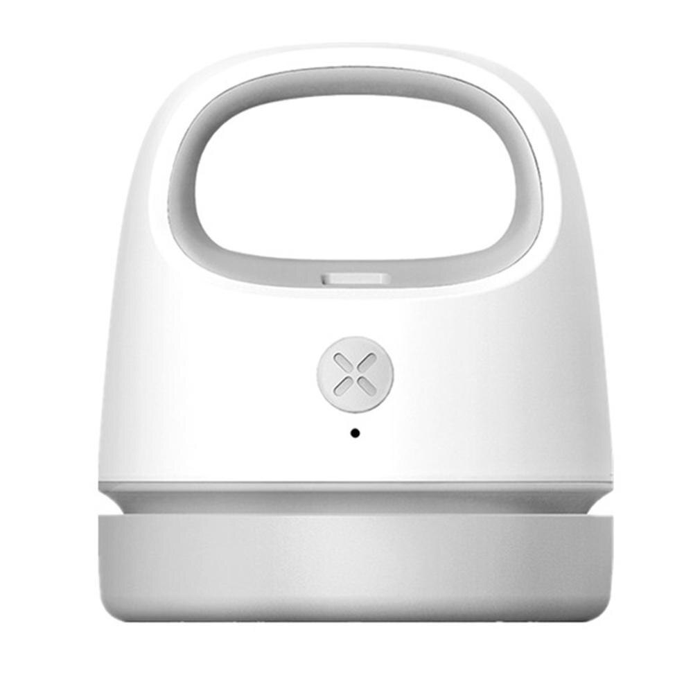 Desktop Vacuum Cleaner USB Charging Portable Keyboard Cleaning Vacuum Cleaner Office Handheld Wireless Vacuum Cleaner: white