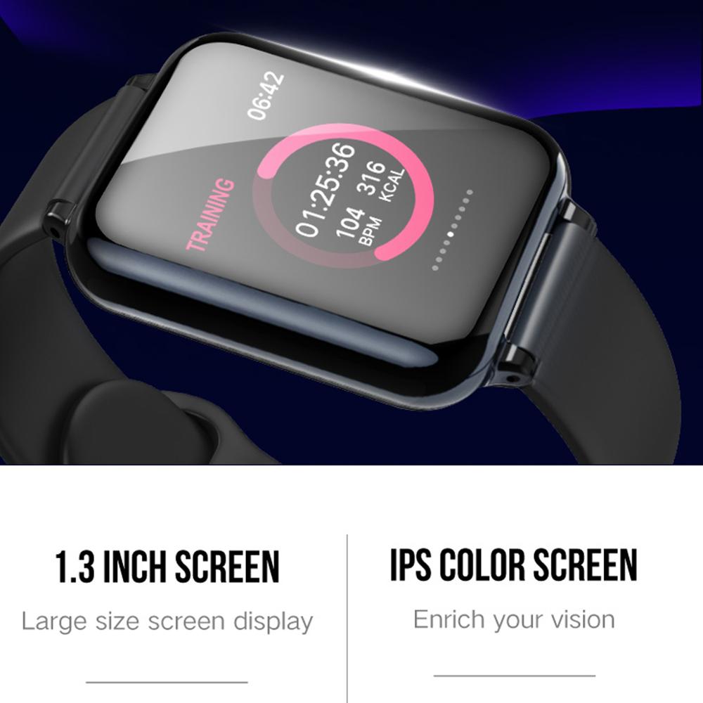 B57 Clever Uhr wasserdicht Herz Bewertung Monitor blutdruck mehrere Sport modus smartwatch frauen tragbare uhr männer Clever uhr