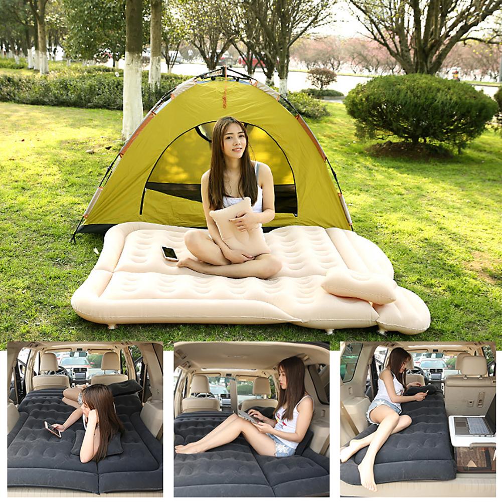 Auto Opblaasbare Matras Zachte Comfortabele Reizen Matras Camping Bed Slapen Pad Bed Auto Accessoires