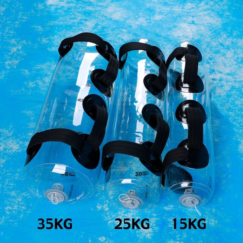 448D Fitness Aqua Bag Adjustable Core Balance Training Weight Bags Portable Stability Equipment for Full Body Workout Gym Use