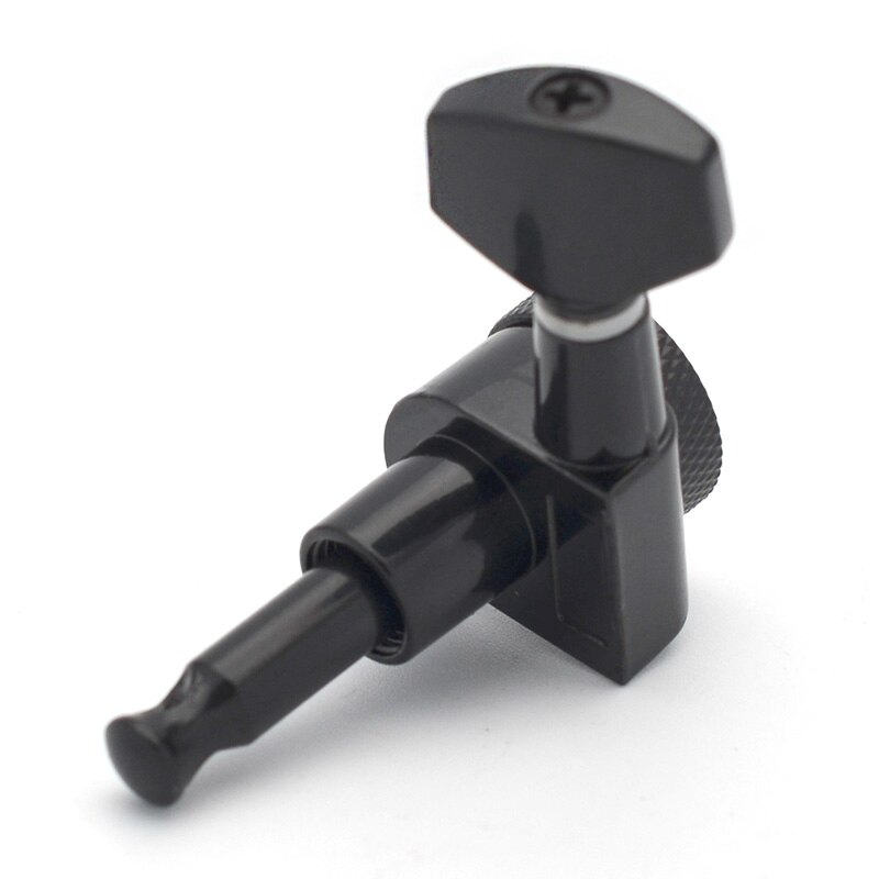 Zwarte stemmechanieken voor akoestische elektrische gitaar met vergrendelde snaren