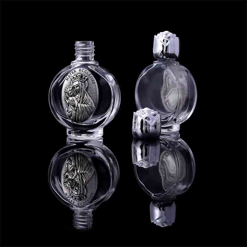 15 Soorten Heilige Water Jezus Fles Religieuze Kruis Fles Christian Virgin Sculptuur Fles, Heilige Water Fles: GOLD / 65-42mm4