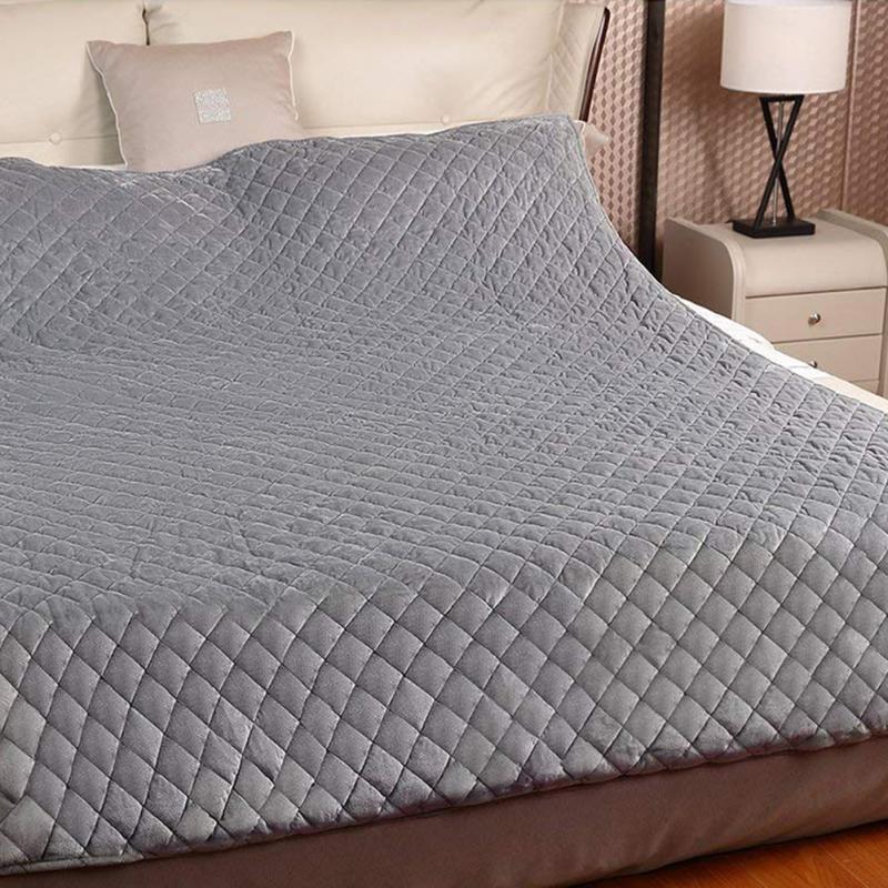 Soft Gravity Carpet Weighted Blanket Decompression Rug Quilt Sleep Aid Pressure Helper For Anxiety Insomnia Stress Adult Gifts main image 0