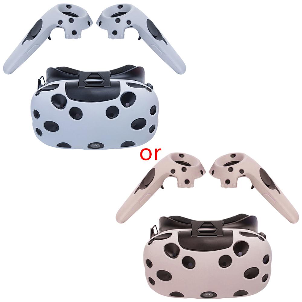 Beschermhoes Siliconen Controller Handvat Case Anti-Slip Schokbestendige Shell Game Accessoires voor HTC Vive Headset VR