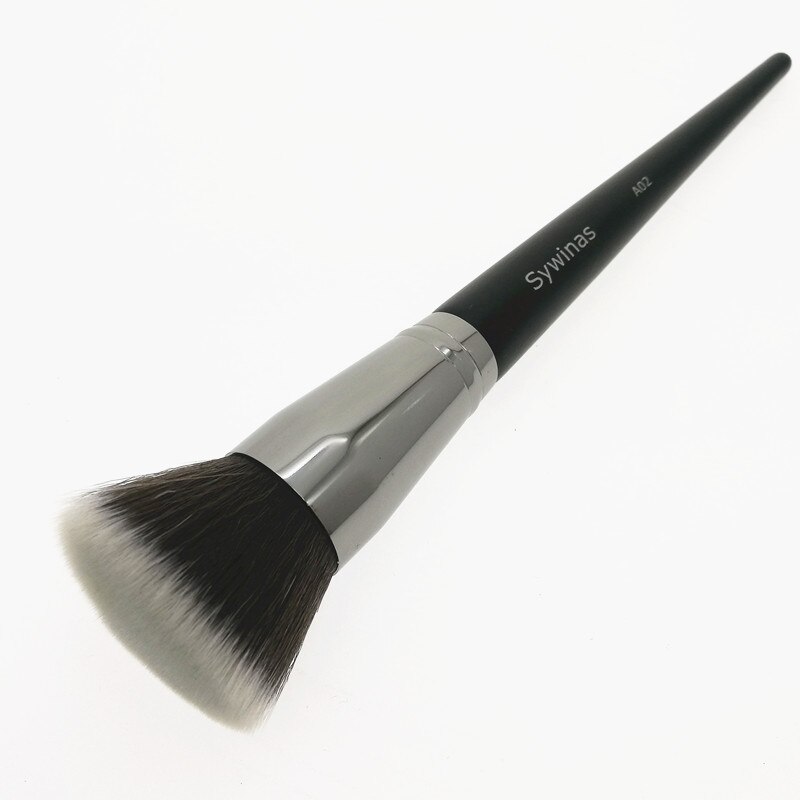 Sywinas Platte Buffing Foundation Brush # A02 Make-Up Kwasten Losse Make Up Borstel Gereedschap Kit.