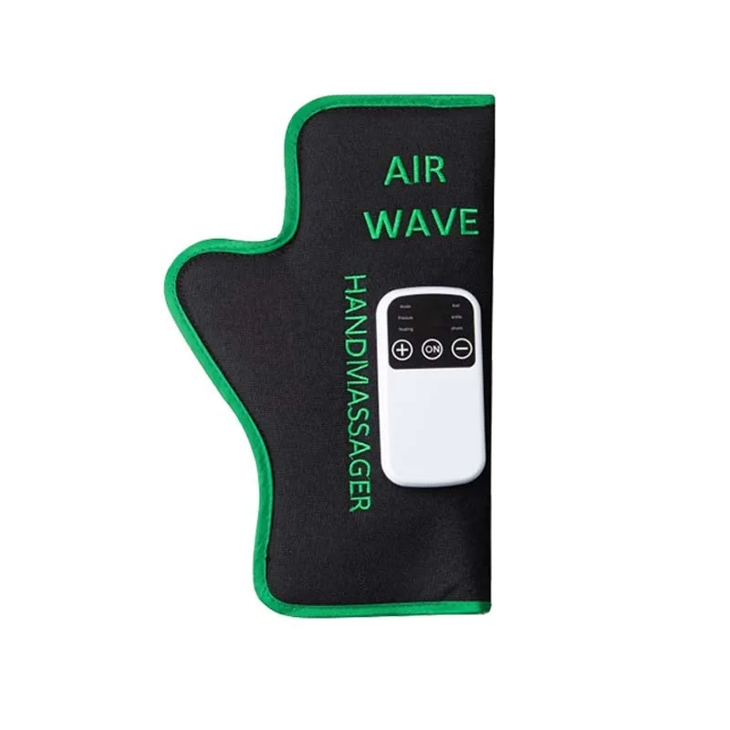 Handluchtcompressie Massageset met verwarmde palm Airbag Circulatiemassage Verlicht handvermoeidheid en pijn voor schoonheidssalon: Bruin