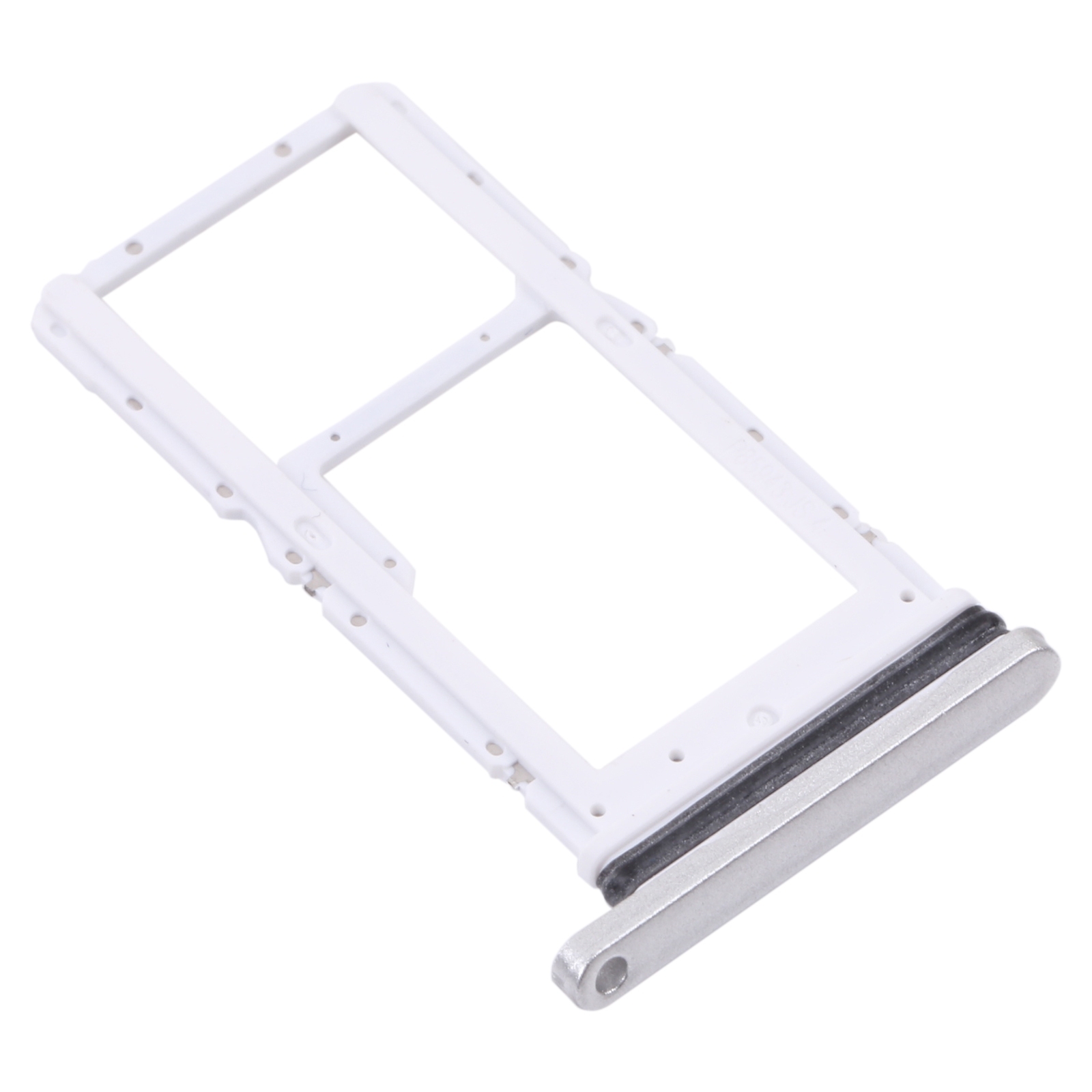 Sim Card Tray + Micro Sd Card Tray Voor Samsung Galaxy Tab A7 10.4 ) SM-T505 (Zwart)