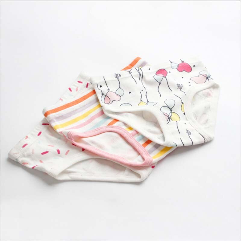 Lot de 3 slips pour filles, sous-vêtements pour enfants, pantalons pour enfants, directe: 3 / 7