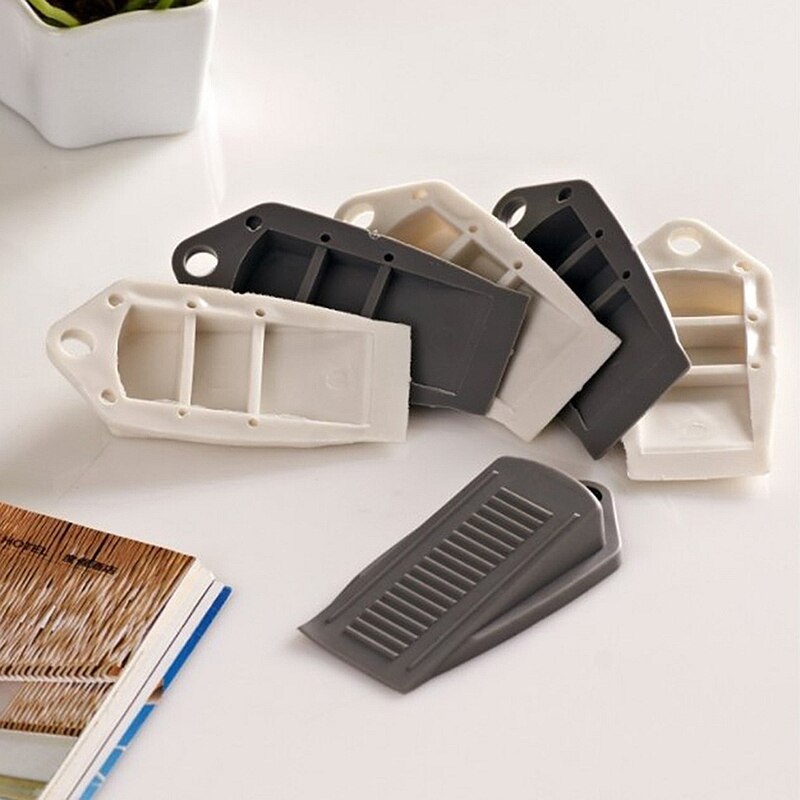 1PC/2Pcs Rubber Door Stop Stoppers Safety Keeps Door from Slamming Prevent Injury Top