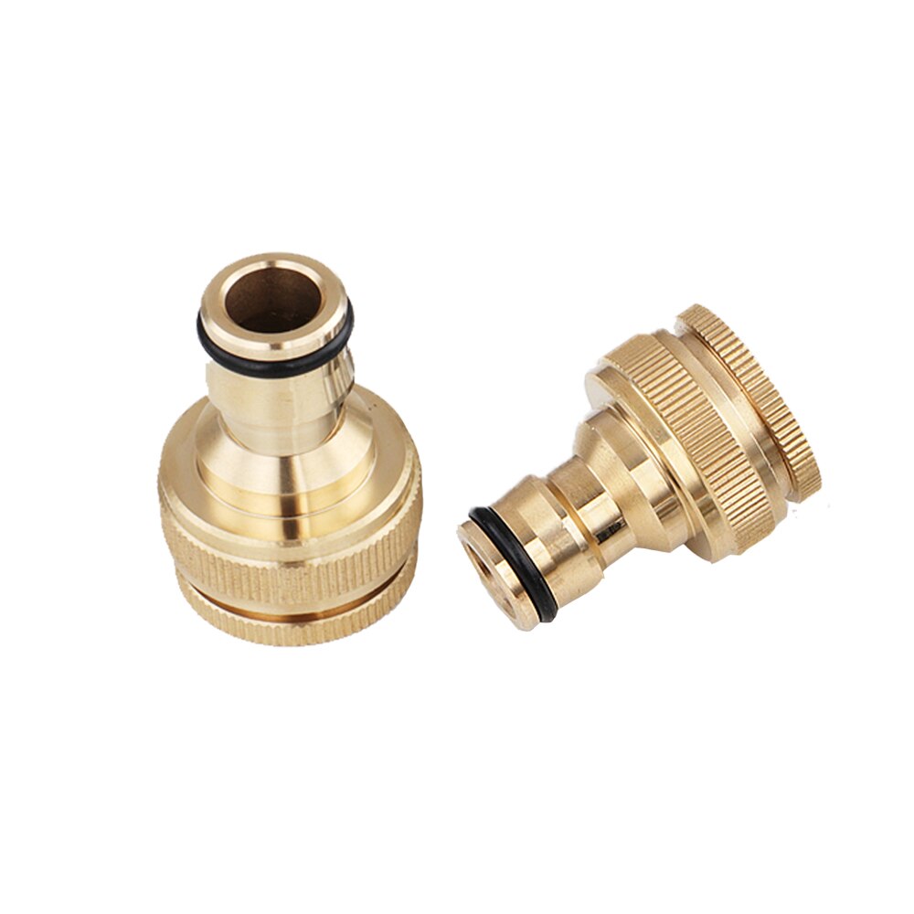 Hogedrukreiniger Adapter Koperen Auto Wasmachine Water Connector Quick Verbinding Tuinslang Pijp Montage