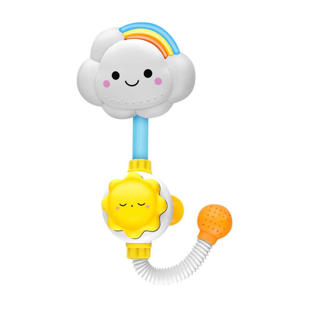 Bad Speelgoed Voor Kids Baby Water Game Wolken Model Kraan Douche Waternevel Speelgoed Voor Kinderen Spuitende Sprinkler Badkamer Baby speelgoed: Default Title