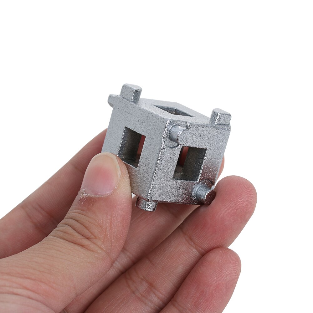 Auto Auto Metal Zilver Achter 4 Wiel Schijfrem Zuiger 3/8 inch Remklauw Wind Terug Stevige Cube Motor Duurzame Reparatie handgereedschap