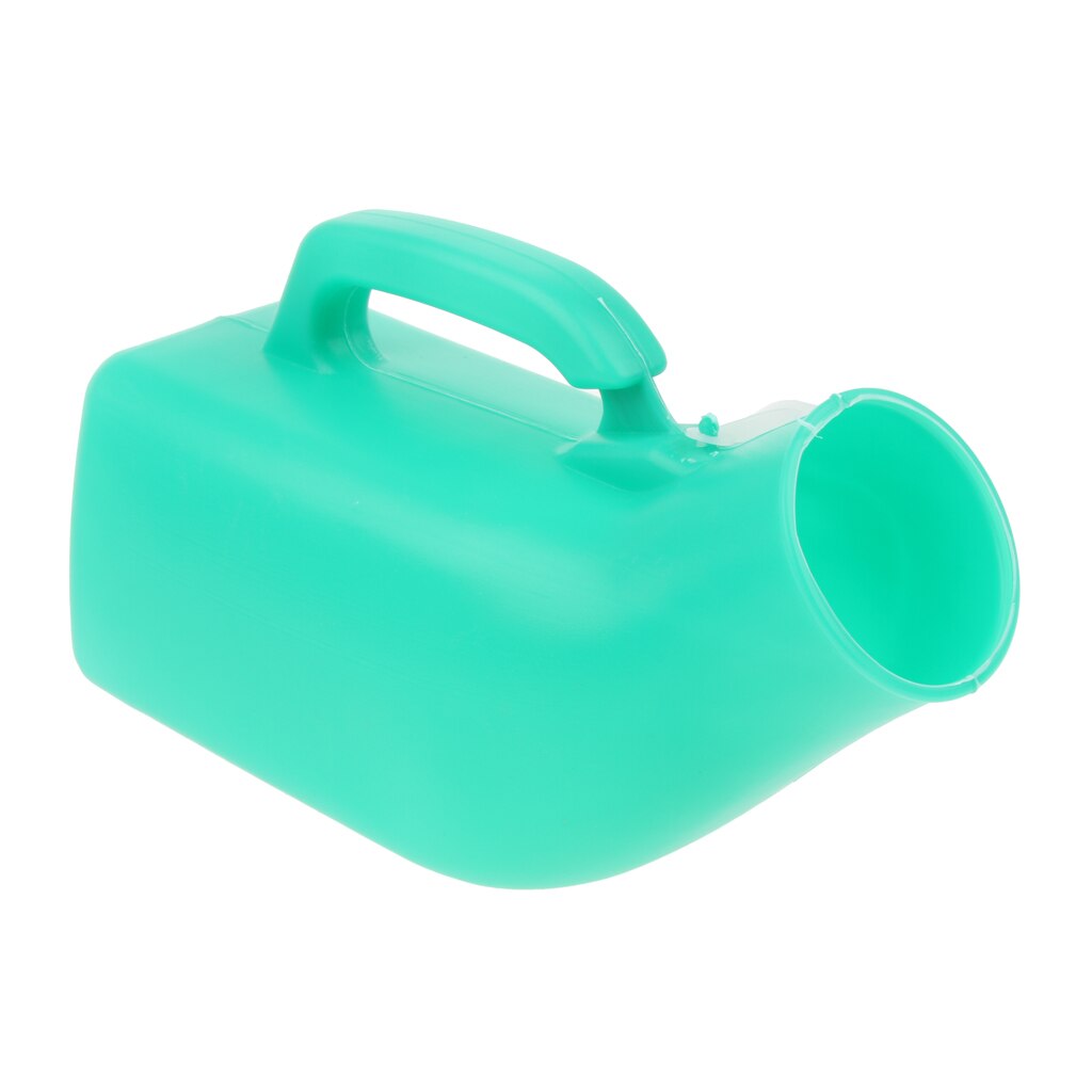 Male Urinal Pee Potty Bottle Emergency Toilet Pouch Bucket For Home Travel: Green