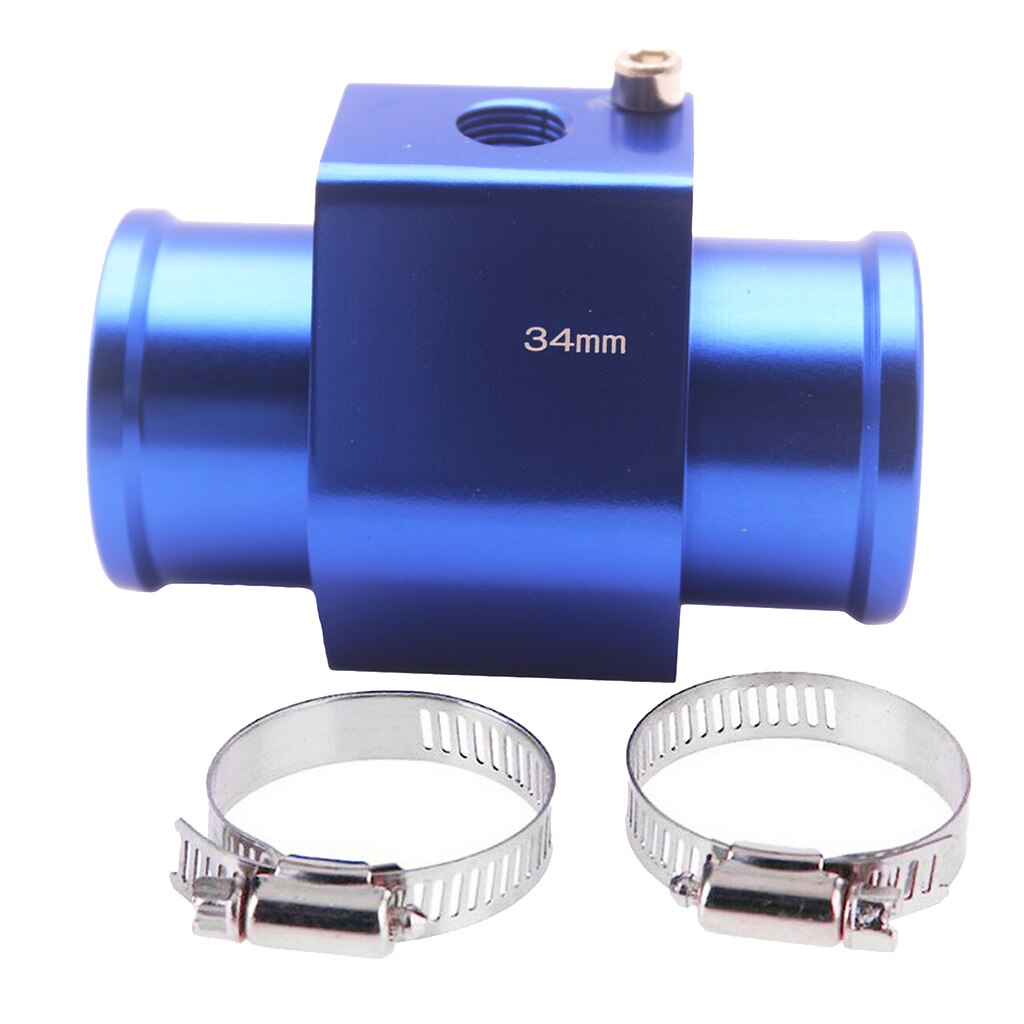 Wasser Temperatur Anzeige Kühler Schlauch Sensor Adapter Anschluss Rohr 34mm