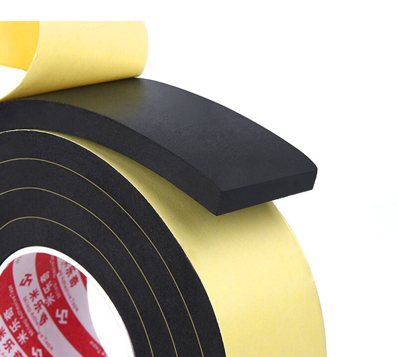 Thicken Eva single-side sponge mat black foam rubber article bubble shockproof buffer collision automobile sound insulation