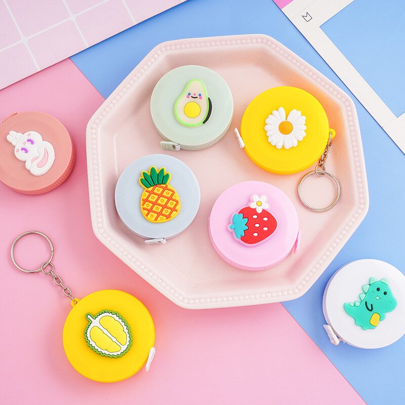 Mini tape measure round portable tape measure three chest circumference waist circumference soft ruler clothing measure