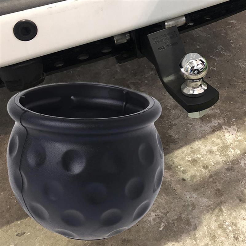 50mm tilhengerfeste kule deksel tilhengerfeste campingvogn henger tilhengerkule beskyttelse pvc universell til bil lastebil tilhenger tilhenger tilhengerkule