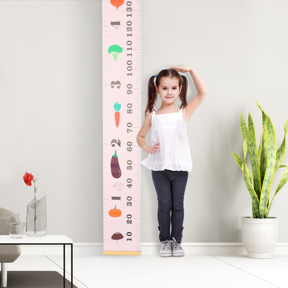 1pc Children Height Measuring Tape Cartoon Kids Growth Chart