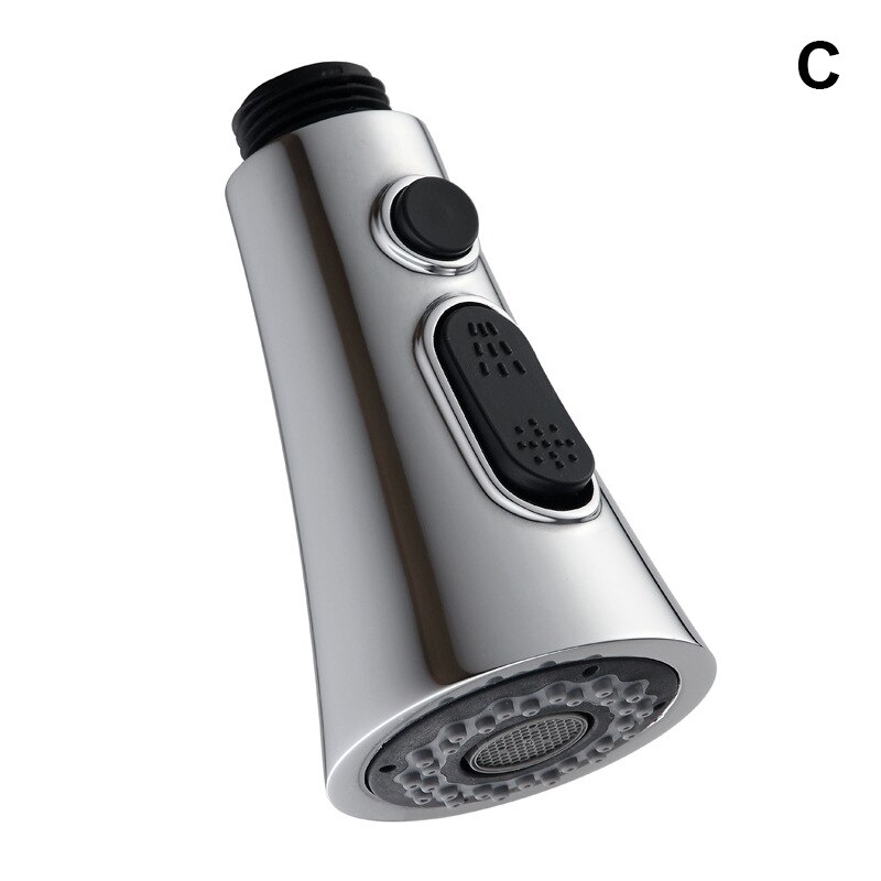 Kitchen Bathroom Tap Faucet Pull Out Shower Head Water Spray Replacement Head Sprinkler SP99: C