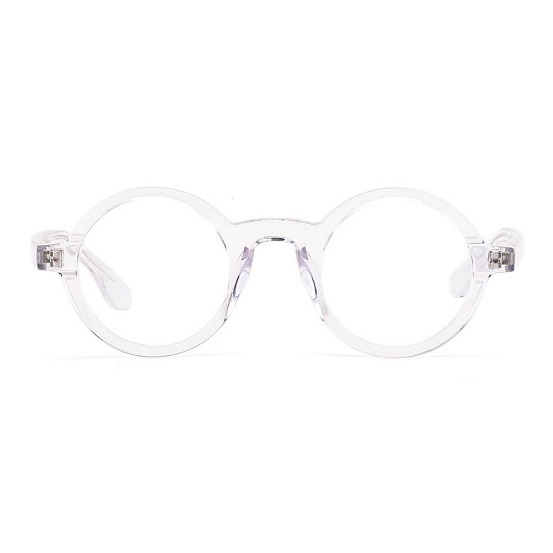 Retro Small Round Glasses Frame Men Hand-Made Acetate Vintage Prescription Eyewear Myopia Women ZOLMAN