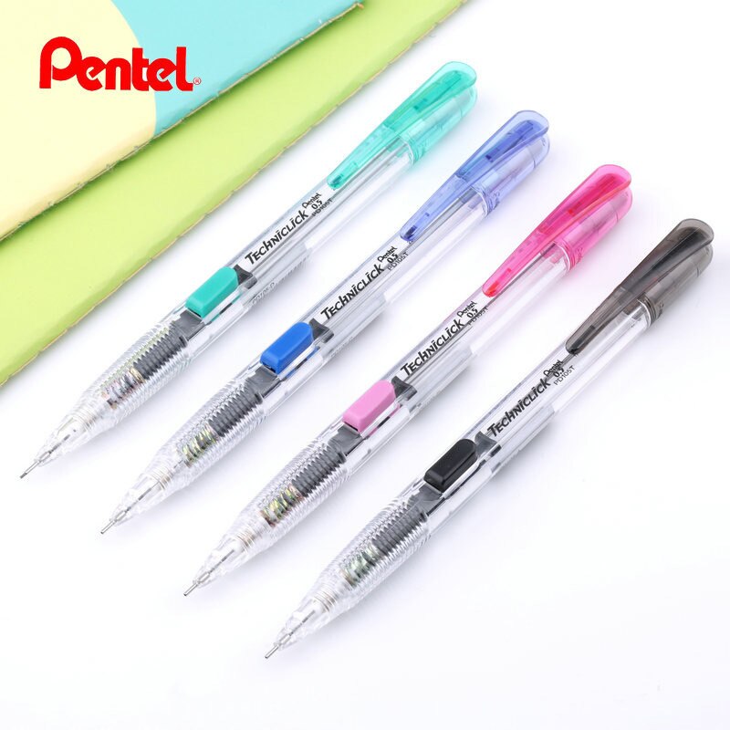 Japan pentel  pd105t side tryk 0.5mm mekanisk blyant til skole og papirvarer