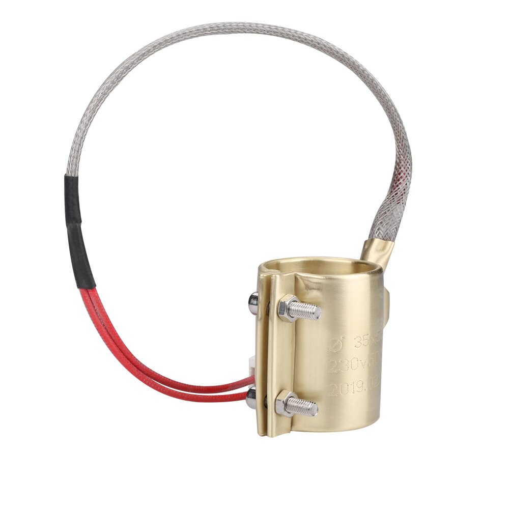 35X50mm copper band heater element 230V 500W 2pcs