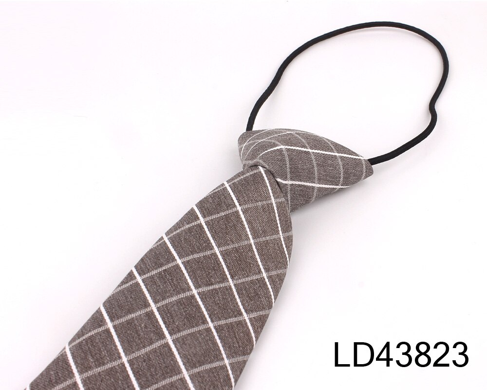 Rubberen stropdassen voor jongens meisjes mode overhemd geruite stropdas kinderen kleine stropdas eenvoudige geruite studentenstropdas voor feeststropdas Gravata