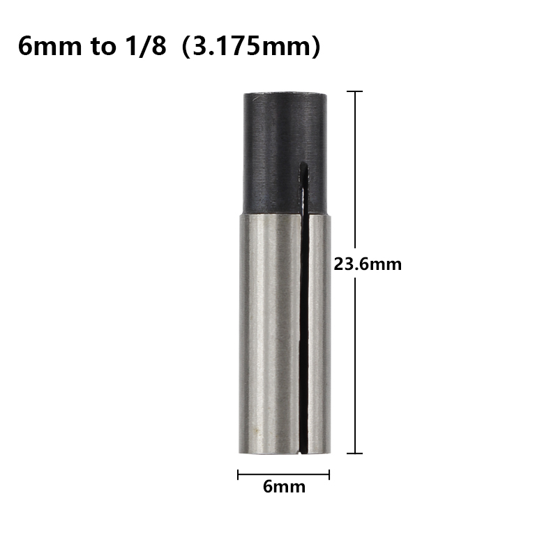 1 Pièces 3.175mm 4mm 6mm 8mm Deux Flûtes Fente Droite Mèche à Bois CNC