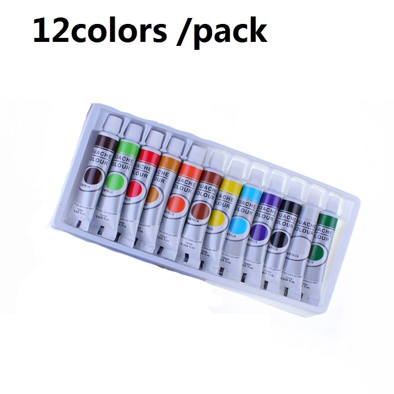 DIY Drawing Art Painted Acrylic Paint Accessories Tools Brush Palette Draw Clothes Set For Kindergarten: 17