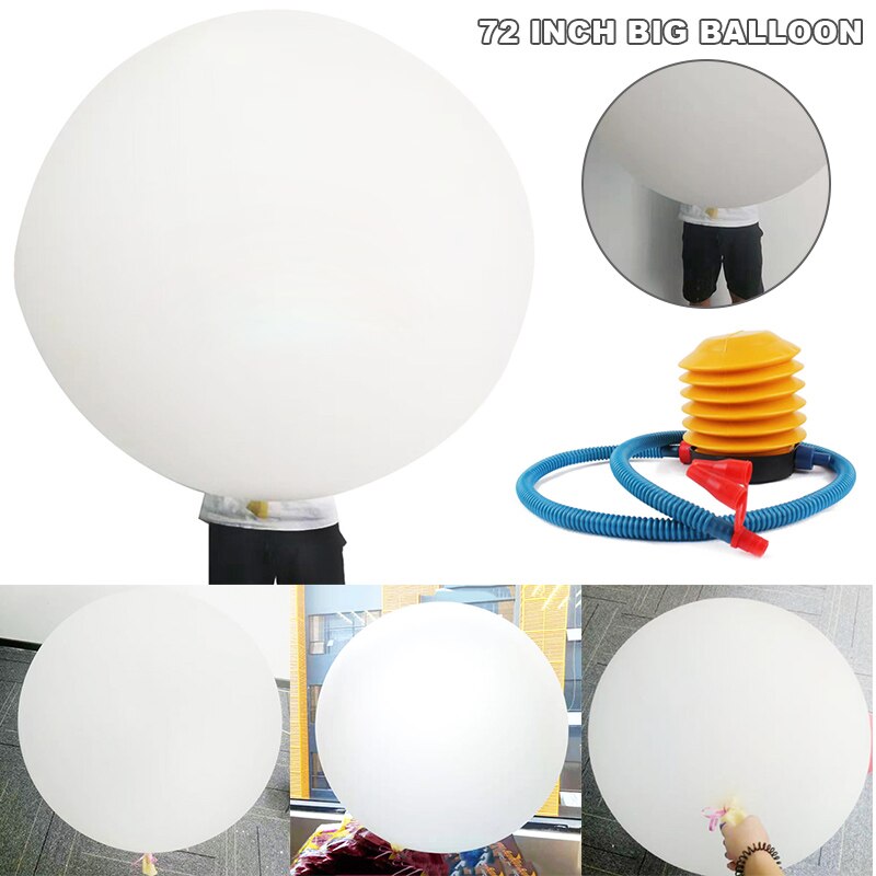 72 Inch Latex Egg Balloon Round Fun Game Family Playing Large Toy Outdoor Home AN88