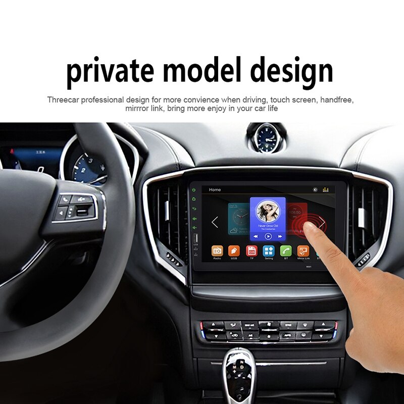2 Din Car Radio 9 Inch Full Press Mirror Link Car Grandado