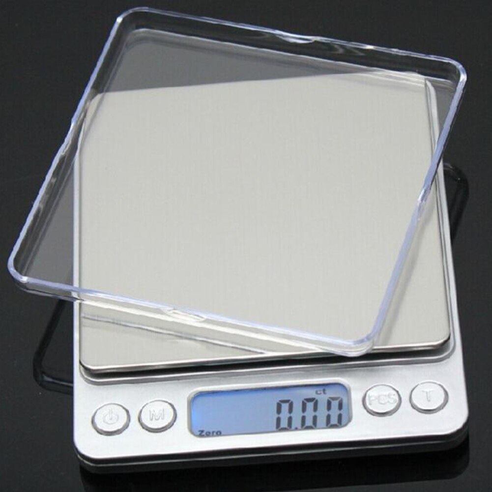 0.5kg/1kg/2kg/3kg LCD Display Multi-function Digital Food Kitchen Scale Stainless Steel Food Scale Cooking Tools Balance