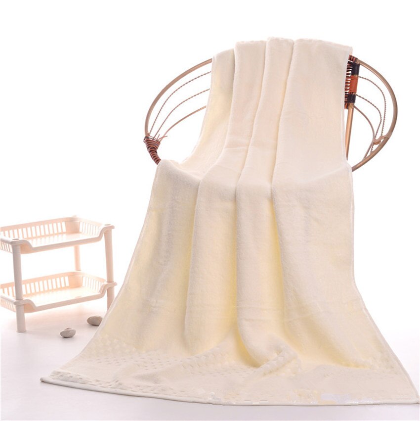 Zhuo  mo 90*180cm 900g luksuriøse egyptiske bomuldshåndklæder til voksne, ekstra store sauna terry badehåndklæder, store badehåndklæder: Lysegul