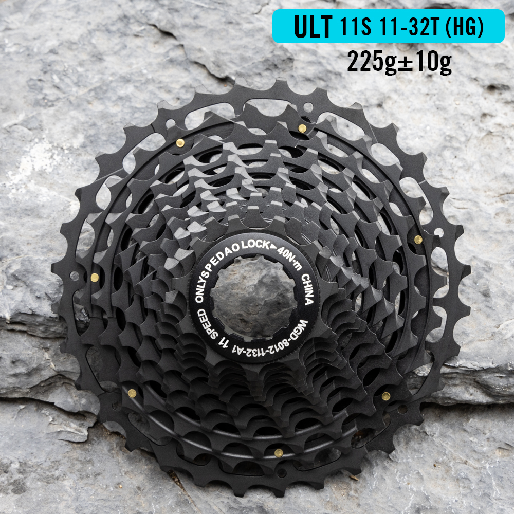 SPEDAO Racefiets Cassette Ultralight 11 Speed 11-25/28/32/34T CNC Vrijloop K7 11V 11S HG Tandwiel Voor R9100 Fiets Vliegwielen