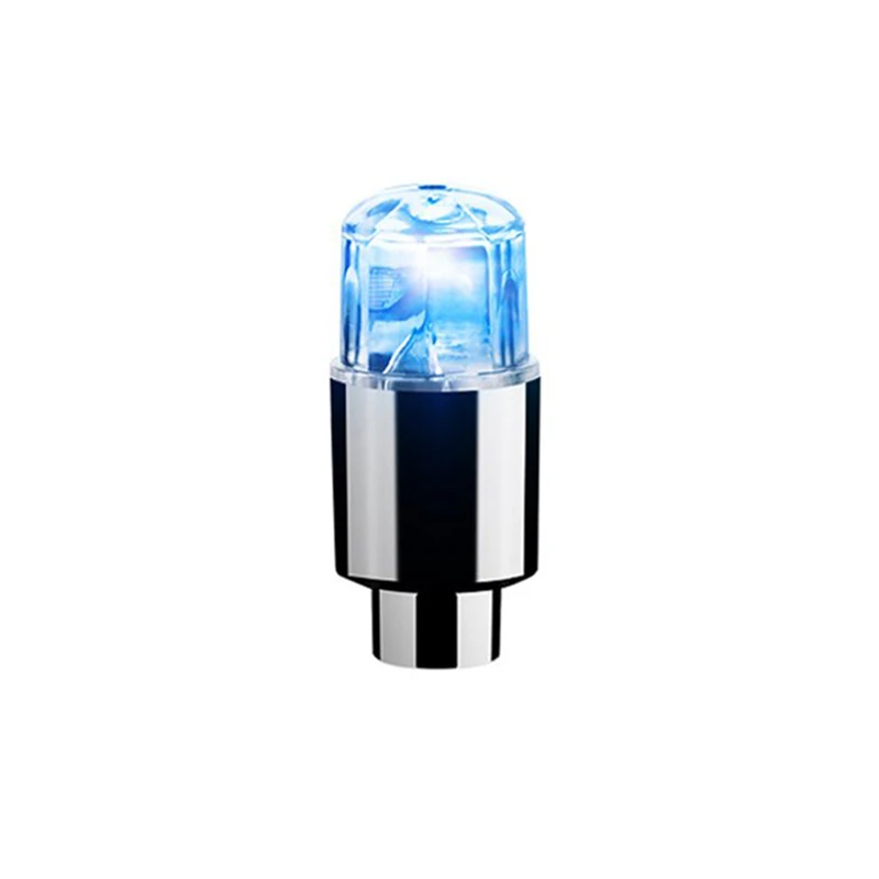 Auto Hub Umgebungslicht Fahrrad LED Reifen Lichter Universal- Auto Neon- Lampe Ventil Abdeckung Lichter Reifen Bunte Blinkende Glühbirne Dekoration: Schokolade / Typ1
