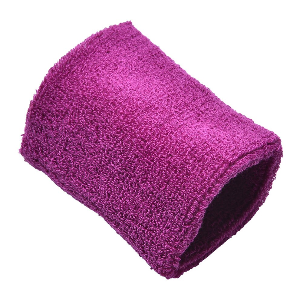 2Pcs Cotton Wristbands Wrist Band Bands Sweatbands Sweat Band for Sport Tennis
