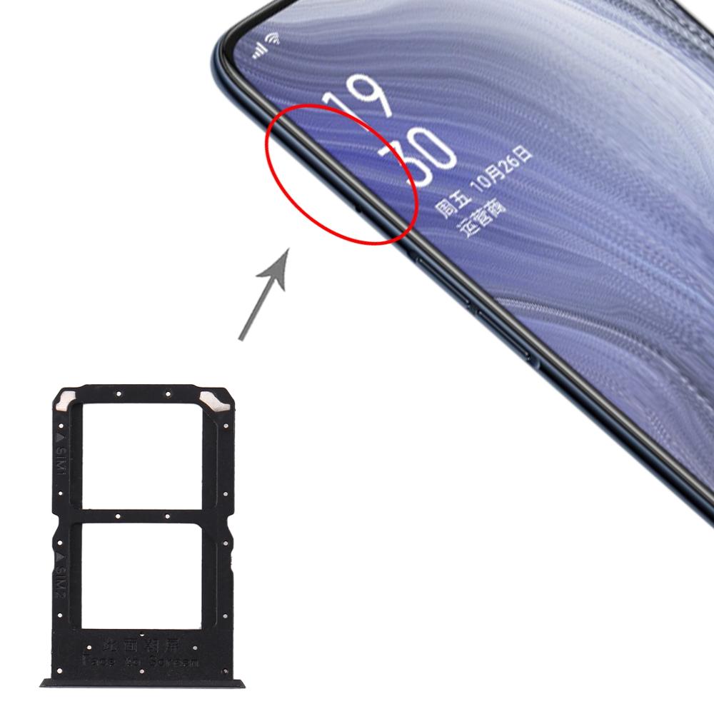 Sim Kaart Lade Socket Slot Houder Adapters Vervanging Voor Oppo Reno Z Sim Kaart Lade