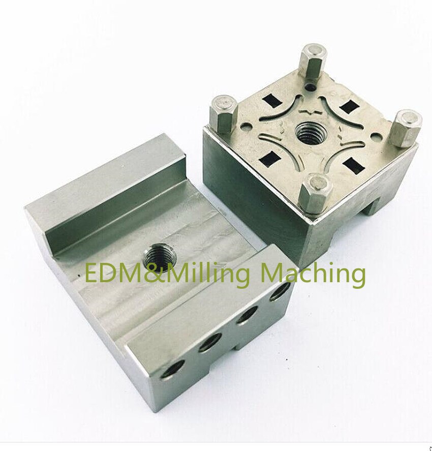 Wire EDM Machine EROWA Quick Position Fixture S316 U-shaped Groove U25 Model For CNC Spark Machine Service