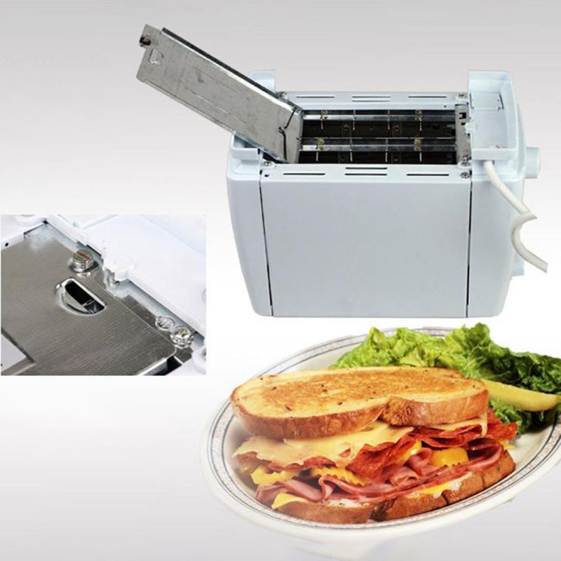 Automatische 2 Stck Toaster 750W Elektronische Auto-Pop hoch Toaster Hause Backen Brot Hersteller mit DefrostFunction U1JE