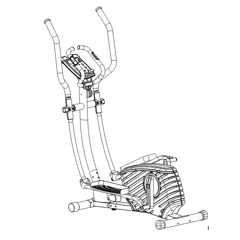 Pedale ellittico Strider, pedale ellittico magnetico Strider, parti di ricambio per Fitness, pedale