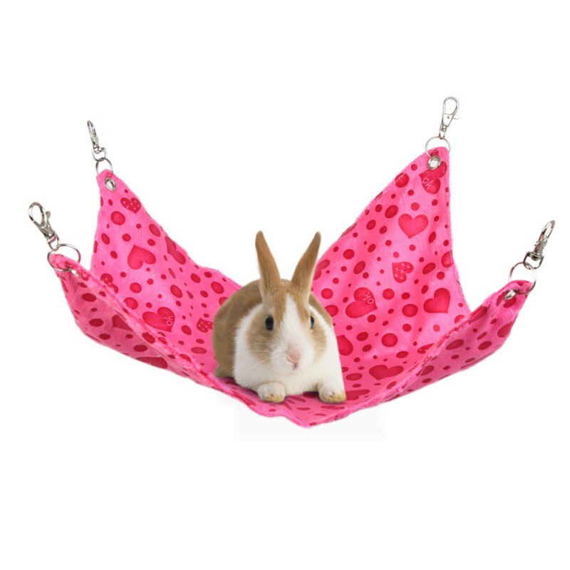 Hamster hængemåtte marsvin chinchilla kanin bur kæledyr sove hængekøje kanin chinchilla pindsvin rotte hængende seng tilbehør