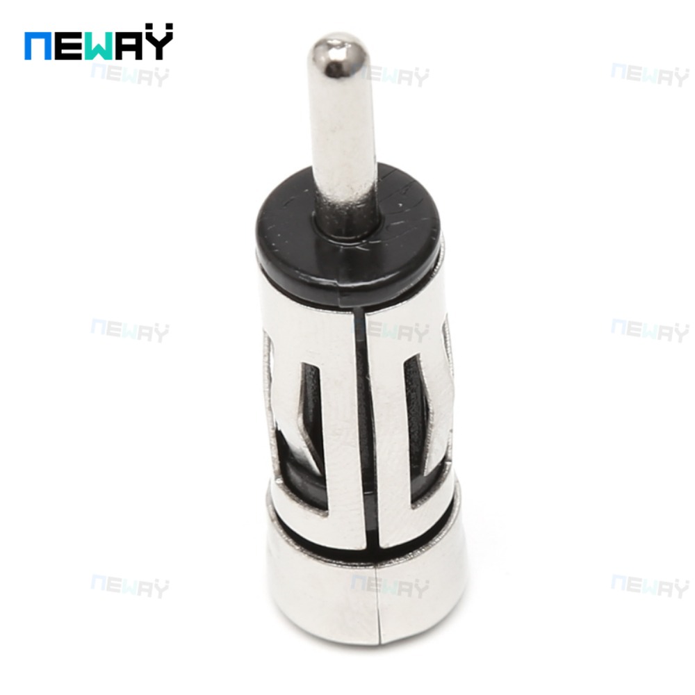 Car Vehicles Radio Stereo ISO To Din Aerial Antenna Mast Adapter Connector Plug for Car Radio Stereo Autoradio Fit Most Types